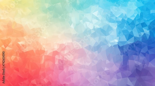 Abstract background with pixel broken design,illustration graphics, and rainbow colors