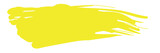 Highlight pen brush yellow for marker, highlighter brush marking for headline, scribble mark stroke of highlighted pen.  isolated on white background