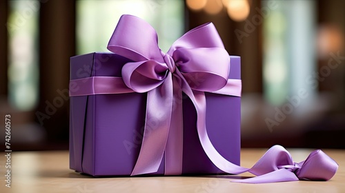 present bow on package