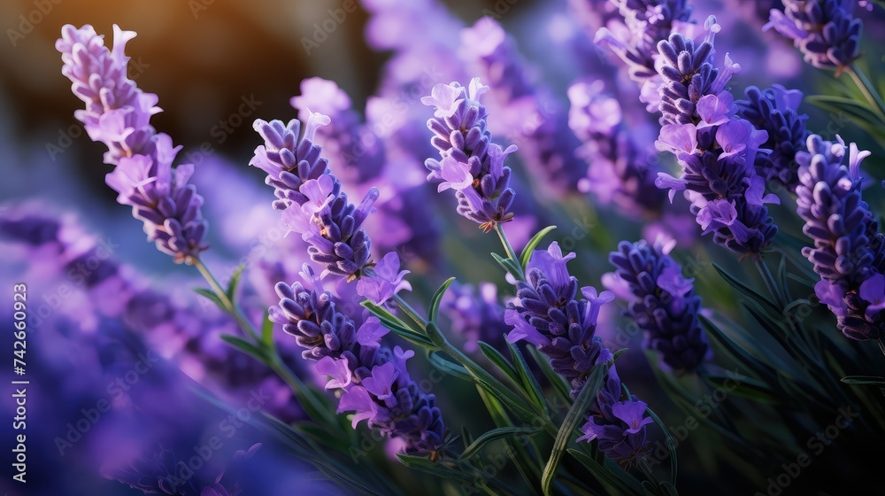 Fototapeta premium garden lavender flower