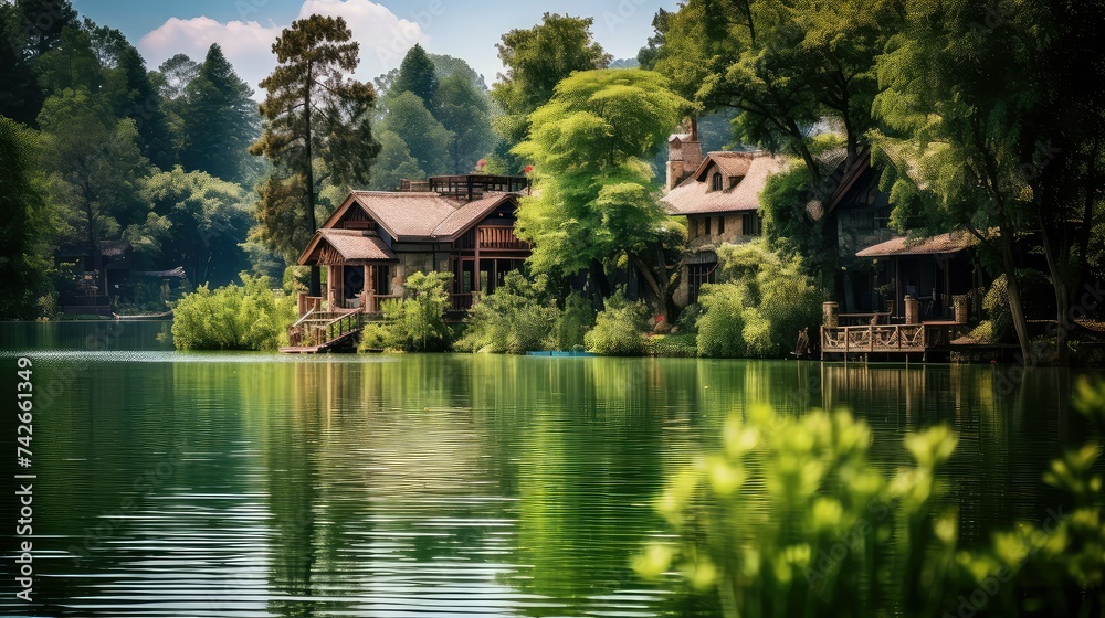 vacation lake houses