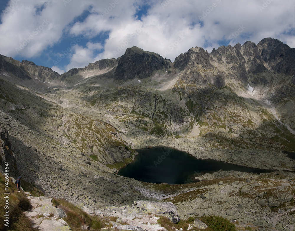 Obraz premium Mountain view of Tatra