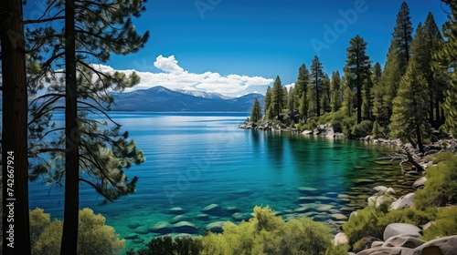 evergreen south lake tahoe trees