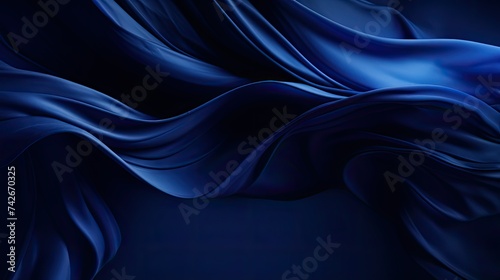 contemporary abstract navy blue