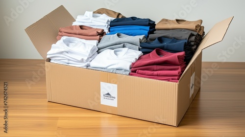 apparel clothing in package photo