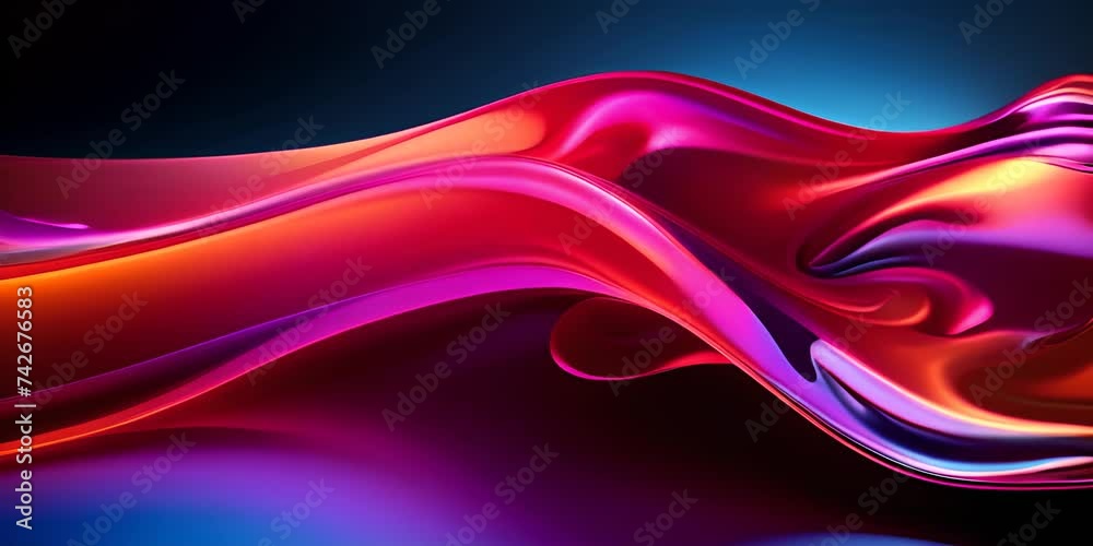 Metallic abstract wavy liquid background layout design tech innovation 4K Video Metallic abstract wavy liquid background layout design tech innovation 4K Video