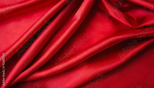 red silk background