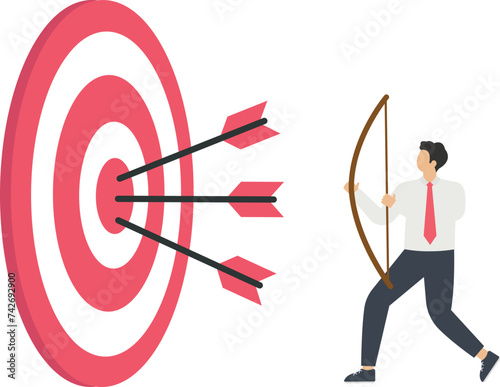 Perfect performance and excellent vocational skills, Excellent finish or completion of the target, Precision with every shot hitting the bull's eye concept,


