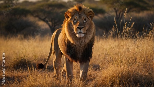 Majestic African Lion © Nikola