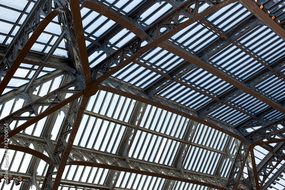 Architecture of beams and metal structures Architecture of beams and metal structures
