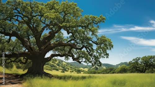 nature mighty oak