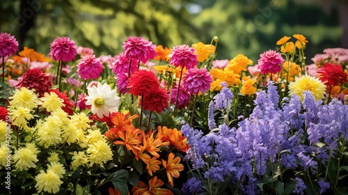 Fototapeta Naklejka Na Ścianę i Meble -  bouquet cut flower garden