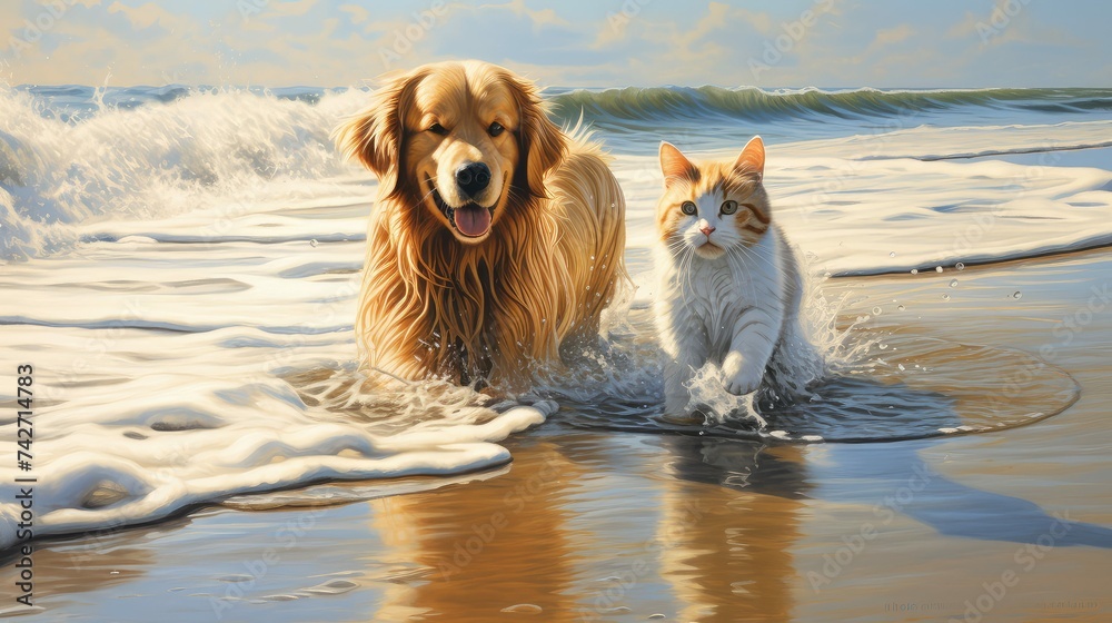 adventure dog and cat holiday