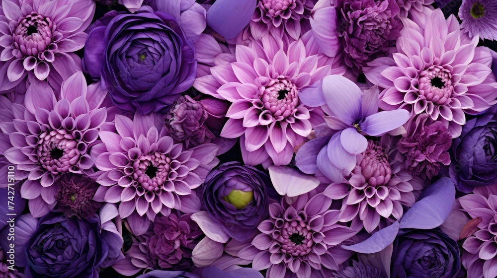 amethyst flowers purple