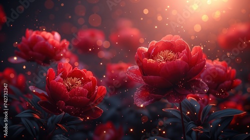  Enchanting Red Peonies Bloom Flowers: Nature’s Beauty