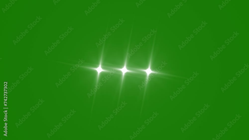light. Reflective metallic shine. green screen