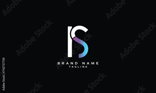 RIS, RSI, IRS, ISR, SIR, SRI, Abstract initial monogram letter alphabet logo design