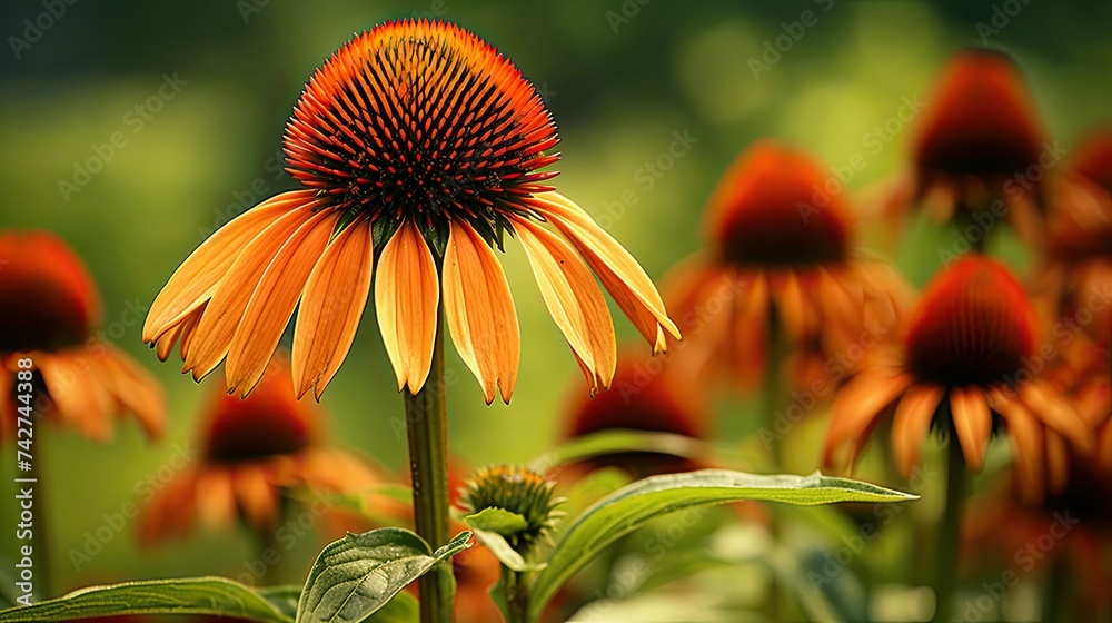 Obraz premium perennial cone flower