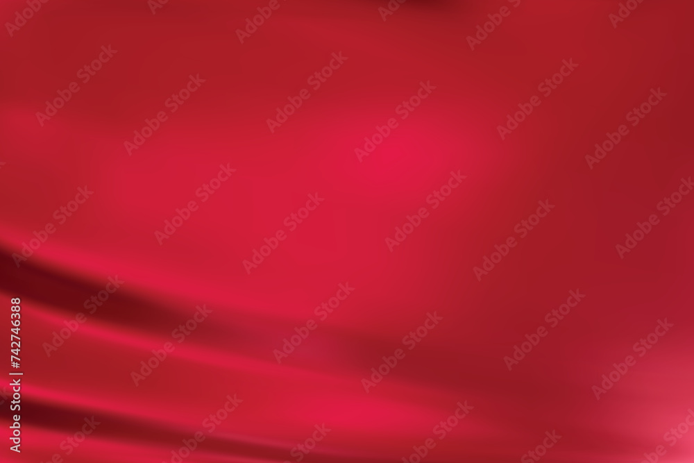 Abstract dark red gradient background. Minimalistic subtle wavy silk texture. 3D vector illustration. Abstract dark red gradient background. Minimalistic subtle wavy silk texture. 3D vector illustration.