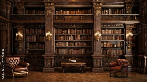 books bookcase library