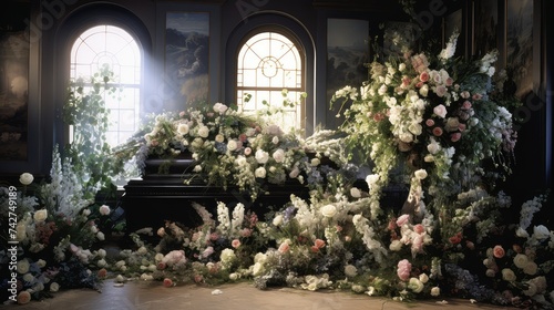 condolences flower funeral © PikePicture
