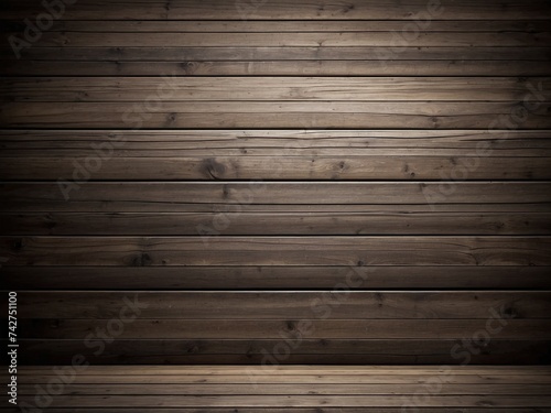 Natural Dark Wooden Background.