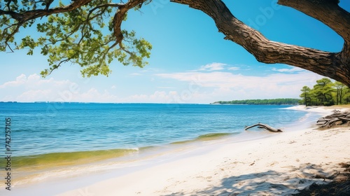 sun oak island beach nc © PikePicture