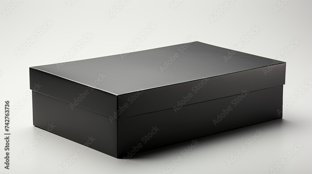 Naklejka premium container black box package