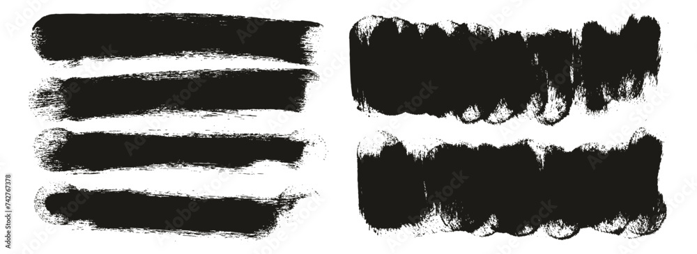 Hand Drawn Round Sponge Thick Artist Brush Long & Short Mix Background High Detail Abstract Vector Background Mix Set Hand Drawn Round Sponge Thick Artist Brush Long & Short Mix Background High Detail Abstract Vector Background Mix Set