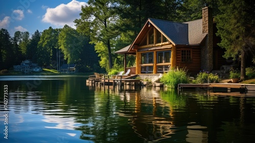 retreat lake home