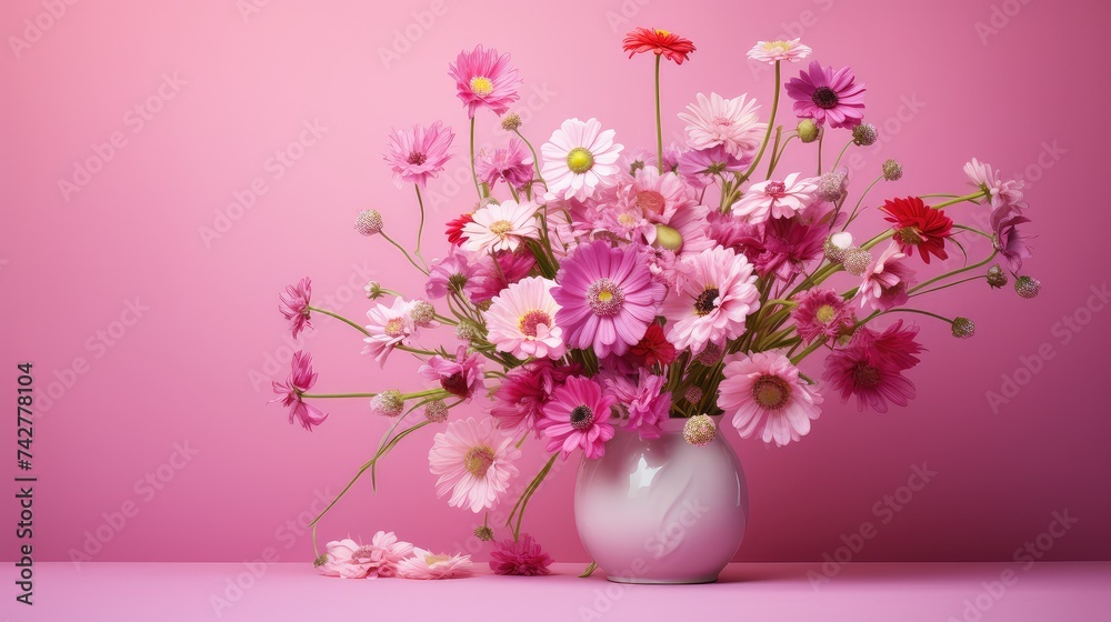 vibrant pink background flowers vibrant pink background flowers