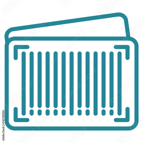 Barcode Icon Element For Design