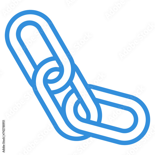 Chain Icon Element For Design