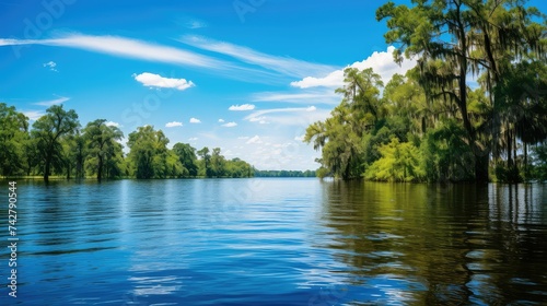 nature lake landscape