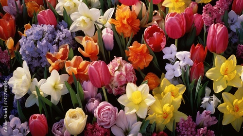 Obraz na płótnie iris flower bulbs