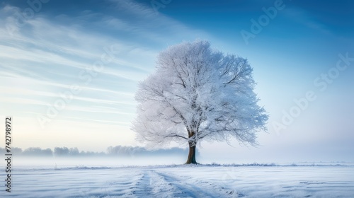 icy cold morning