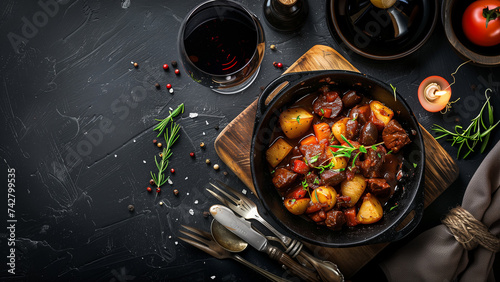 Culinary Classic: Capturing the Essence of French Cuisine in Boeuf Bourguignon