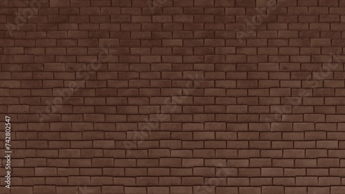 brick pattern brown for interior floor and wall materials
