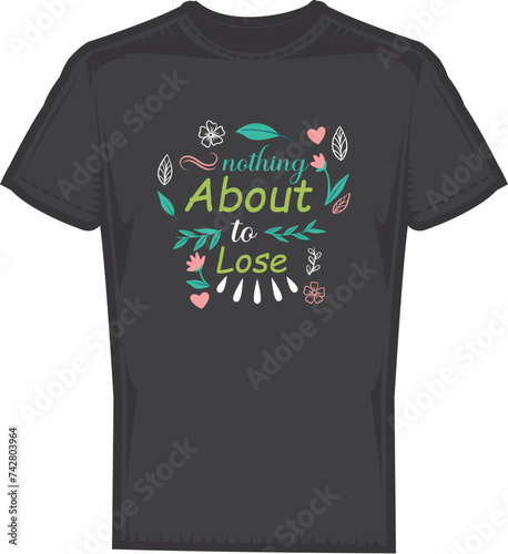 New trendy modern vector typography t-shirt design print or other use 