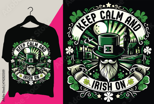 st patrick day t shirt design vector elements, st patrick's day 2024