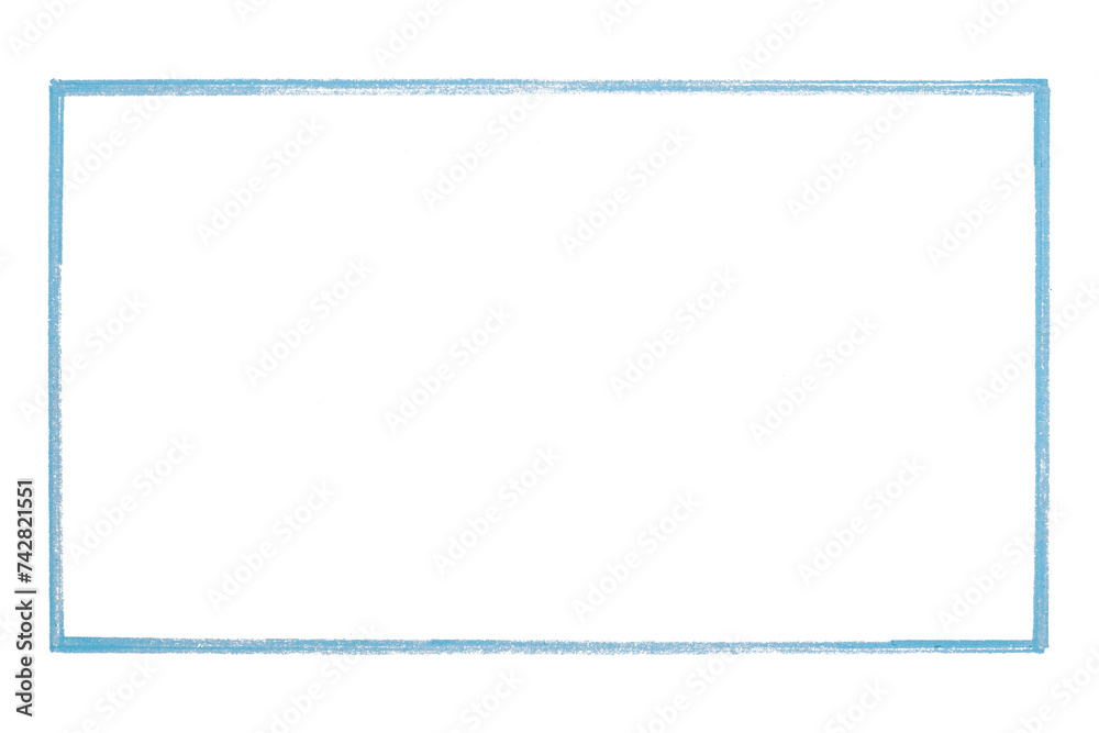 Light blue frame isolated on transparent background. Light blue frame isolated on transparent background.