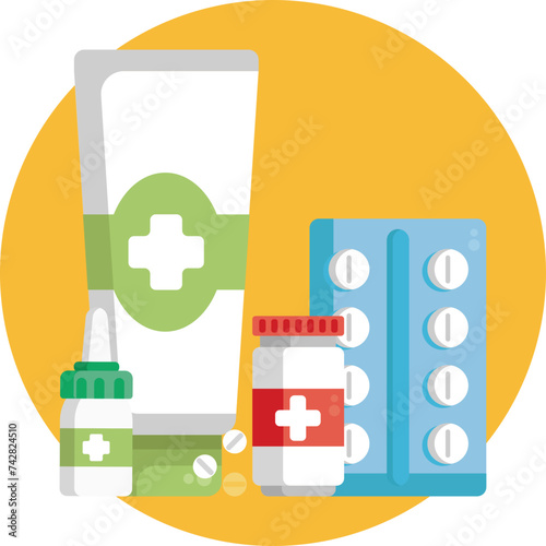 Medical illustrations: This vector graphic is a must-have for medical publications, scientific presentations, and digital health platforms