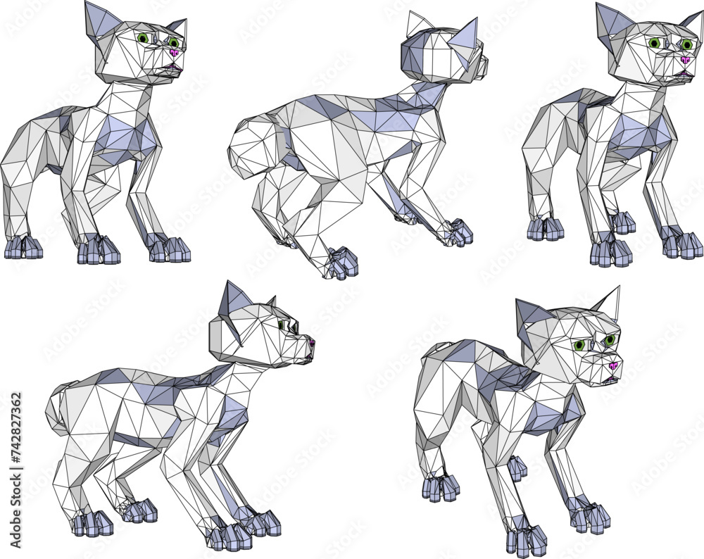 vector sketch illustration design drawing robot dog