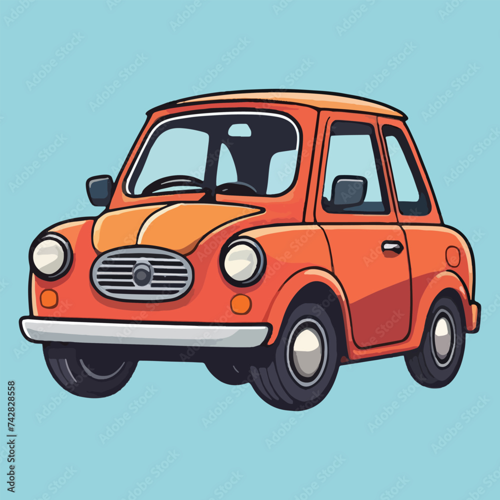 vector cute car vector cute car