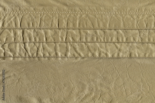 mustard yellow calf leather texture. The skin is bovine. Relief skin texture