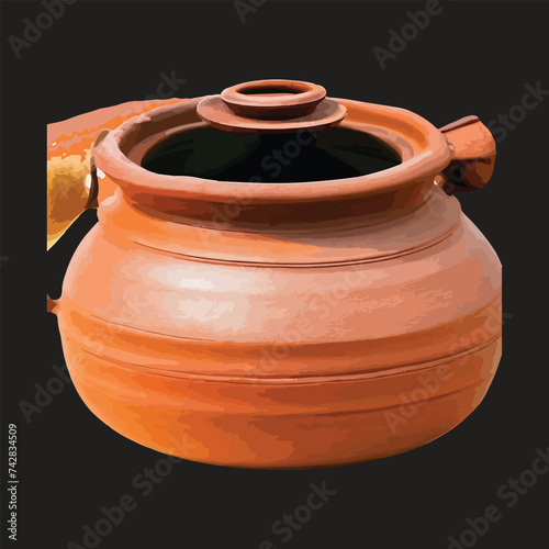 Earthen pot