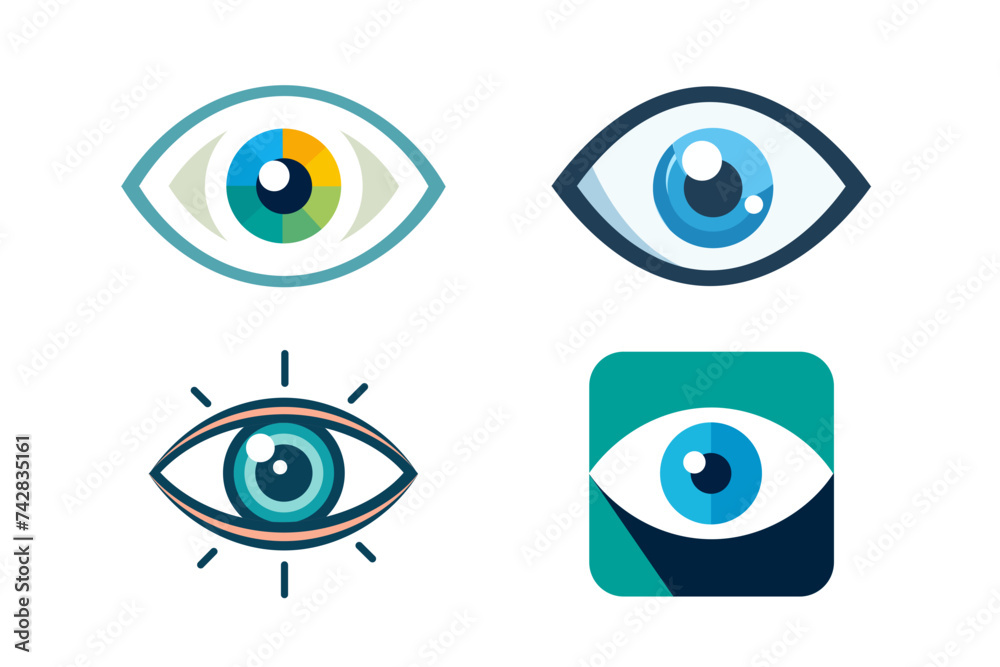 Eye icon - eye symbol. flat eye sign vector
Eye icon - eye symbol. flat eye sign vector