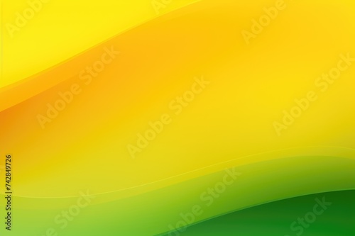 Yellow Gradient. Green and Yellow Colourful Blurred Abstract Background with Gradient Effect