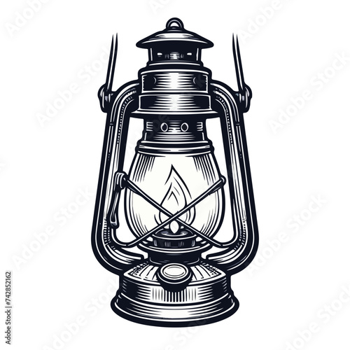 Ramadan kareem lantern celebration lamp Vector arab islam culture festival religious fanoos glowing symbol.