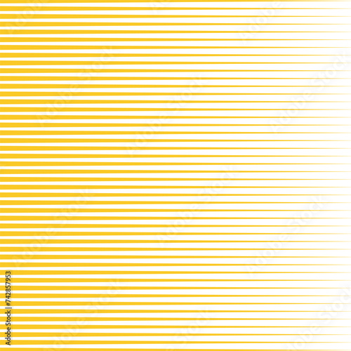simple abstract gold metal color horizontal thin line pattern art